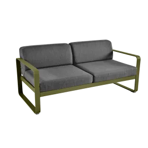 BELLEVIE 2-SEATER-GRAPHITE GREY CUSHION