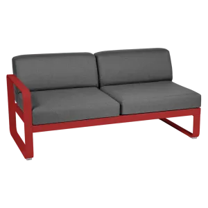 BELLEVIE 2-SEATER LEFT MODULE-GRAPHITE GREY CUSHION