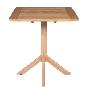 CLUBHOUSE TABLE SQUARE TEAK 70X70 CM