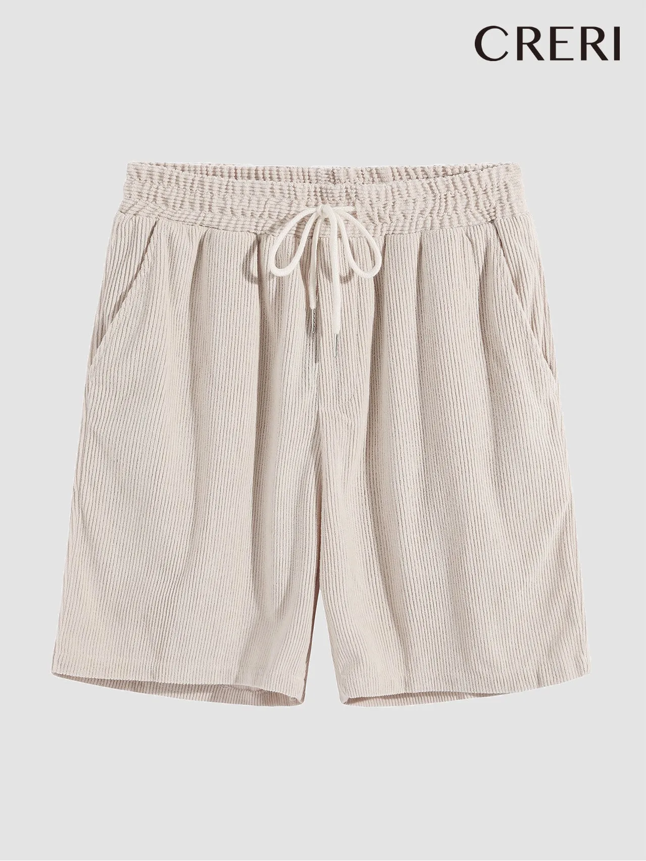 CRERI Corduroy Drawstring Shorts