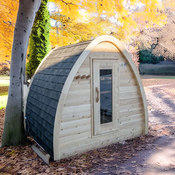 Eastern Cedar MiniPOD Outdoor Sauna