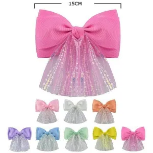 Fashion Hair Bow 28507P ( 12 units)