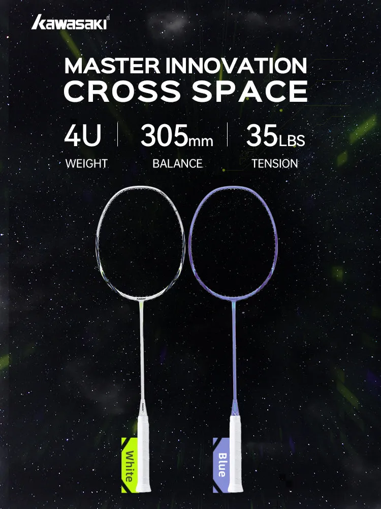 Kawasaki Master Cross Space (35lbs) Badminton Racket - Unstrung