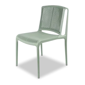 Paros UV Plastic Outdoor Chair (PP) in Sage