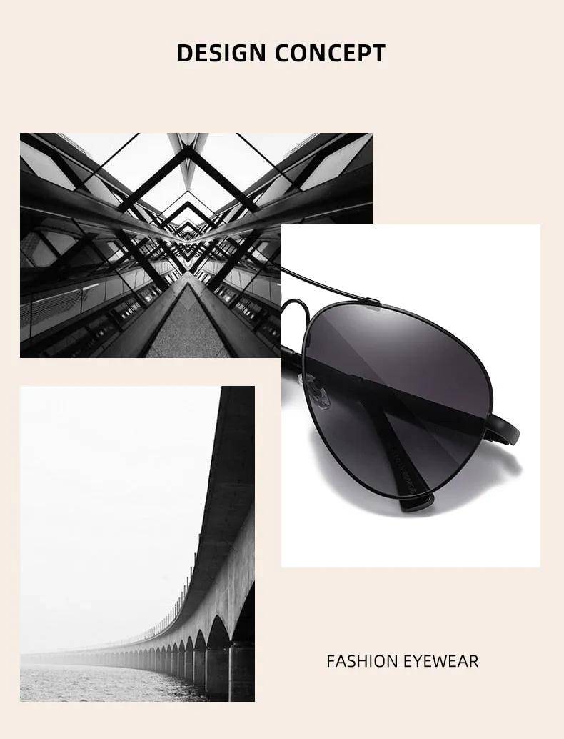 Titanium Alloy Designer Sunglasses