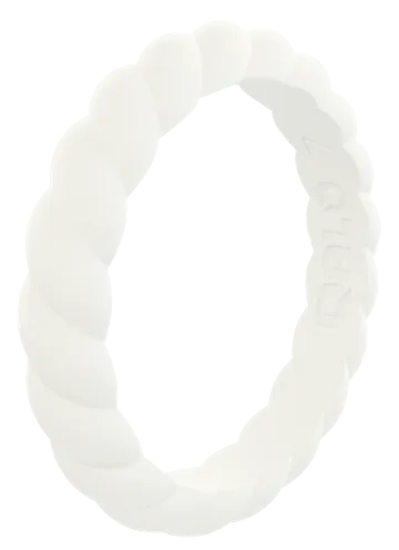 Women's Stackable Twist Silicone Ring